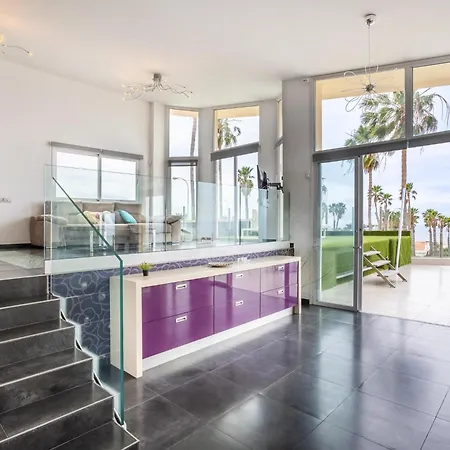 Vakantiehuis Olbia Charming Dreamview With Jacuzzi Costa Adeje (Tenerife)